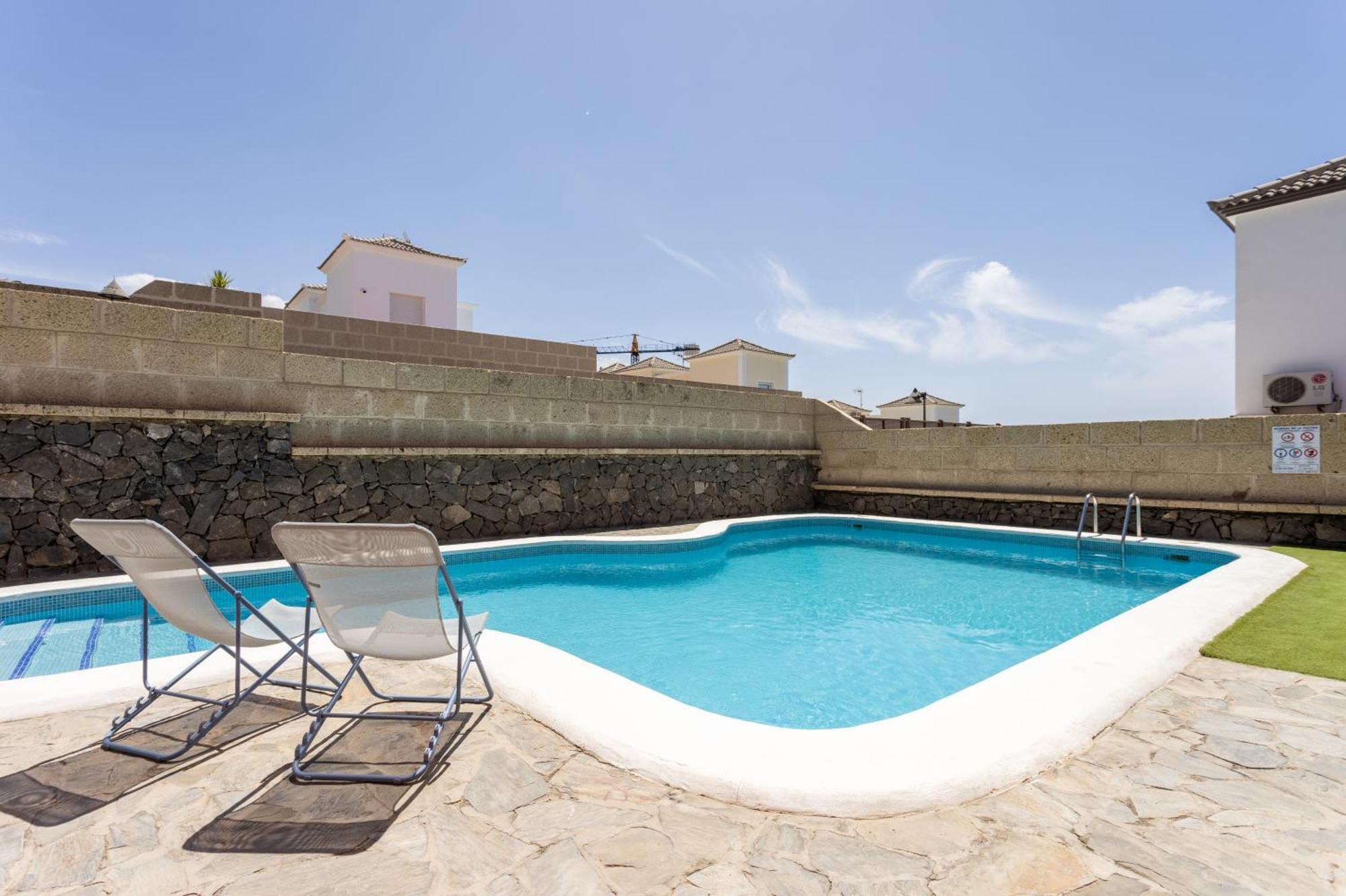 Villa Chloe Costa Adeje Tenerifesummervillas Giant Private Pool 11 Meters Long Esterno foto